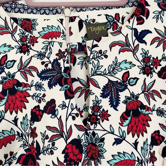 Taylor Fall Floral Mini Dress - Picture 7 of 11